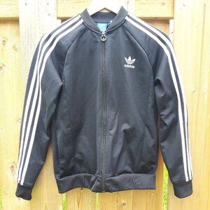 Adidas Track Jacket Youth Adidas trefoil and strip